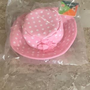 M/L Polka Dot Puppy Hat